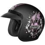 Buy OPEN FACE HELMET JETSTAR CLASSIC D6 DECOR STUDDS on 0 % discount