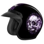 Buy OPEN FACE HELMET JETSTAR CLASSIC D7 DECOR (580MM) STUDDS on 0 % discount