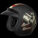 Buy OPEN FACE HELMET JETSTAR CLASSIC D8 DECOR (600MM) STUDDS on 0 % discount