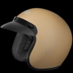Buy OPEN FACE HELMET JETSTAR CLASSIC PLAIN DESERT STROM (580MM) STUDDS on 0 % discount