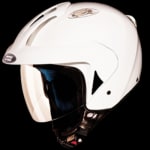 Buy OPEN FACE HELMET KS 1 METRO WHITE (580MM) STUDDS on 0 % discount