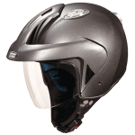 Buy OPEN FACE HELMET KS 1 METRO GUN GREY STUDDS on 0 % discount