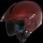 Buy OPEN FACE HELMET MARSHALL WINE RED (600MM) STUDDS on 0 % discount