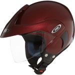 Buy OPEN FACE HELMET MARSHALL WINE RED STUDDS on 0 % discount