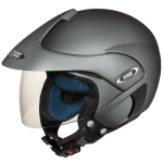 Buy OPEN FACE HELMET MARSHALL MATT GREY STUDDS on 0 % discount