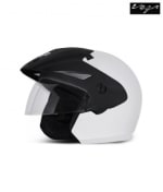 Buy Vega open face Helmet - Cruiser With Peak (White) on 0 % discount