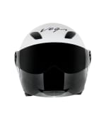 Buy Vega open face Helmet - T506 (White) on 0 % discount