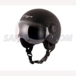 Buy OPEN FACE HELMET ATOM DULL BLACK HELMET VEGA on 0 % discount