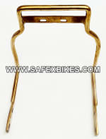 Buy BRASS PILLION BACKREST SEAT HANDLE (WITHOUT GADDI) FOR ROYAL ENFILED BULLET ZADON on 0.00 % discount