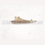 Buy FRONT MUDGUARD FISH HEAVY BRASS WITH POLISH FINISH FOR VESPA OM CLASSIC PARTS on 15.00 % discount