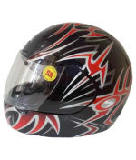 Buy Slick Black Full Face Helmet on 0 % discount