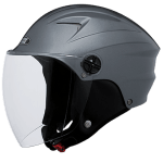 Buy SPORTING HELMET DUDE SILVER GREY STUDDS on 0 % discount