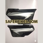 Buy SIDE PANEL SET SPLENDOR PLUS ALLOY WHEEL BLACK/SILVER ZADON on 0.00 % discount