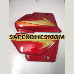 Buy SIDE PANEL SET SPLENDOR PLUS ALLOY WHEEL RED ZADON on 0.00 % discount
