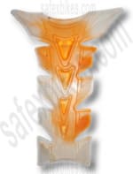 Buy PETROL TANK PAD (TRANSPARENT ORANGE) on 0 % discount