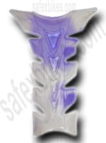 Buy PETROL TANK PAD (TRANSPARENT PURPLE) on 0 % discount