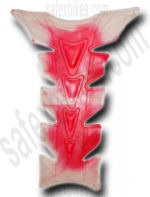 Buy PETROL TANK PAD (TRANSPARENT RED) on 0 % discount