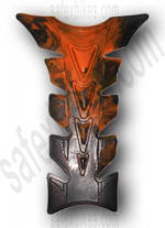 Buy PETROL TANK PAD RANGEELA JUMBO ORANGE+BLACK on 0 % discount