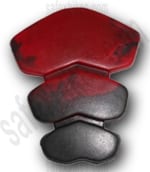 Buy PETROL TANK PAD RANGEELA (Maroon+Black) D1 on 0 % discount