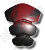 Buy PETROL TANK PAD RANGEELA (Maroon+Black) D2 on 0 % discount