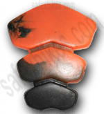 Buy PETROL TANK PAD RANGEELA (Orange+Black) on 0 % discount
