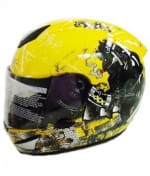 Buy THH Yellow & Black full face Helmet on 0 % discount