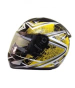 Buy THH - Full Face Helmet - TS-41(10) Black/Yellow [Standard: 57-59cms]THH on 20.00 % discount