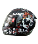 Buy THH - Full Face Helmet - Ghost Rider (Black) [Standard : 57 - 59 cms] on 0 % discount