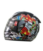 Buy THH TS-41 FULL FACE HELMET- BLACK POKER on 0 % discount