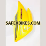 Buy COVER FUEL TANK LEFT WITH STICKER YELLOW APACHE RTR 160CC HYPEREDGE TVSGP on 0 % discount