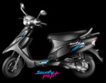 Buy PANEL BOTTOM FRONT TITANIUM GREY SCOOTY PEP+ TYPE 3 TVSGP on 0 % discount