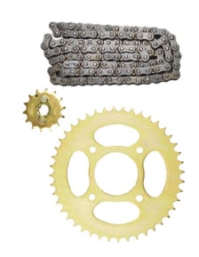 Buy CHAIN SPROCKET KIT DISCOVER100 CC/112CC (4 HOLE) ZADON on  % discount