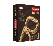 Buy NINJA 250R KIT HPXRC 236 Brass Chain and Sprocket kit Rolon on  % discount