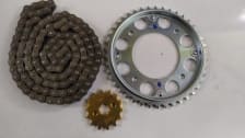 Buy CHAIN AND SPROCKET KIT  428 HBS 118L/42T/14T TWISTER 110CC IFB on  % discount