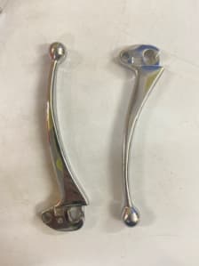 Buy CLUTCH AND BRAKE LEVER SET CHROME PLATED FOR LML NV CLASSIC PARTS on  % discount