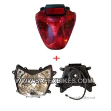 Buy HEAD LIGHT ASSY WITH TAIL LIGHT ASSY KARIZMA ZADON on 0 % discount