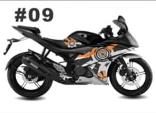 Buy CUSTOM STICKER KIT FOR YAMAHA R15 VERSION 2 ZADON on  % discount