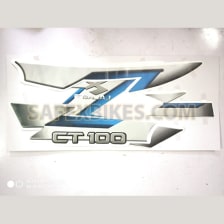 Buy COMPLETE STICKER KIT CT100 (BLACK BLUE) ZADON on  % discount
