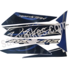 Buy COMPLETE STICKER KIT DIO TYPE 3 (BLUE) ZADON on  % discount