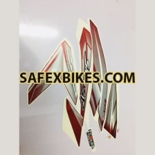 Buy COMPLETE STICKER KIT CB SHINE SP (RED) ZADON on  % discount