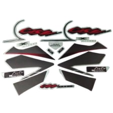 Buy COMPLETE STICKER KIT CBZ EXTREME N/M KVEG (BLACK) ZADON on  % discount