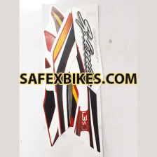 Buy COMPLETE STICKER KIT HERO SUPER SPLENDOR I3S (RED) ZADON on  % discount