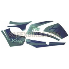 Buy COMPLETE STICKER KIT TVS VICTOR GX ZADON on  % discount