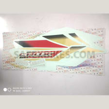 Buy COMPLETE STICKER KIT CRUX N/M (BLACK) ZADON on  % discount
