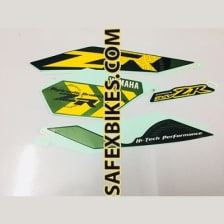 Buy COMPLETE STICKER KIT RAY ZR (WHITE GREEN) ZADON on  % discount