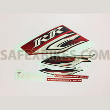Buy COMPLETE STICKER KIT SZRR V2 (BLACK RED) ZADON on  % discount