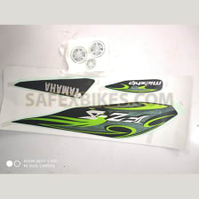 Buy COMPLETE STICKER KIT FZS T-3 (BLACK GREEN) ZADON on  % discount