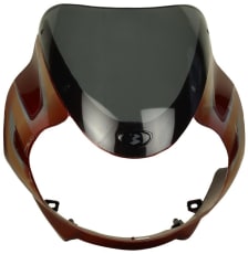 Buy FRONT FAIRING (VISOR) DISCOVER 125 UB WITH OET GLASS ZADON on  % discount