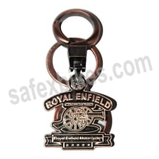 Buy EXCLUSIVE METAL KEY CHAIN ROYAL ENFIELD MADE  A GUN(BRASS FINISH) ZADON on  % discount