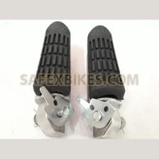 Buy REAR FOOTREST ASSY SET KARIZMA ZMR (ALUMINIUM) ZADON on  % discount